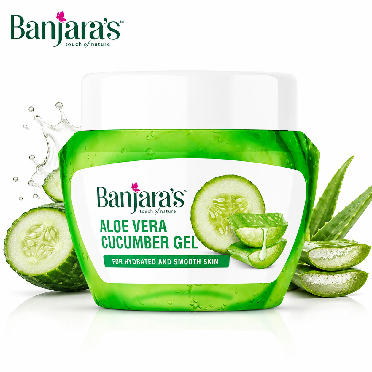 BANJARAS ALOE VERA CUCUMBER GEL 100G