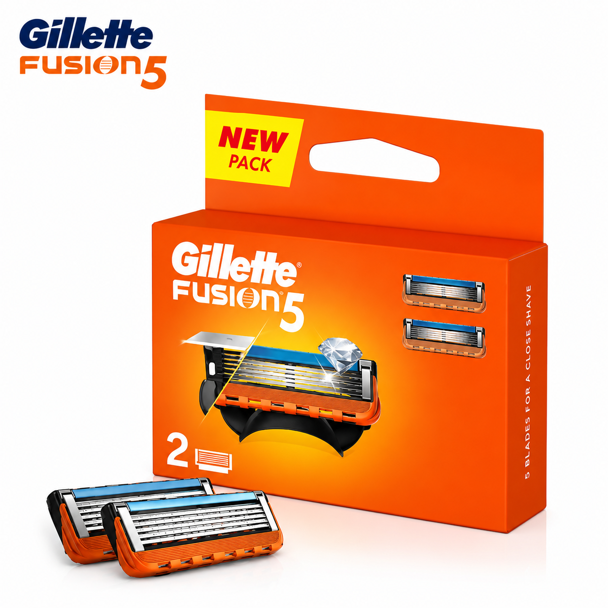 Gillette Fusion5 Cartridges 2N