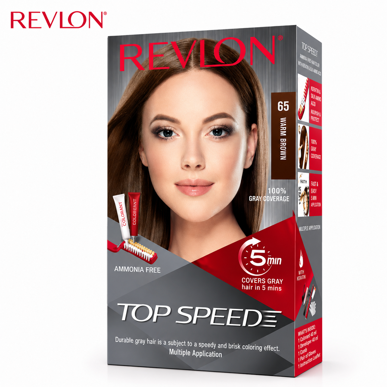 Revlon Color Top Speed 65 Dark Brown