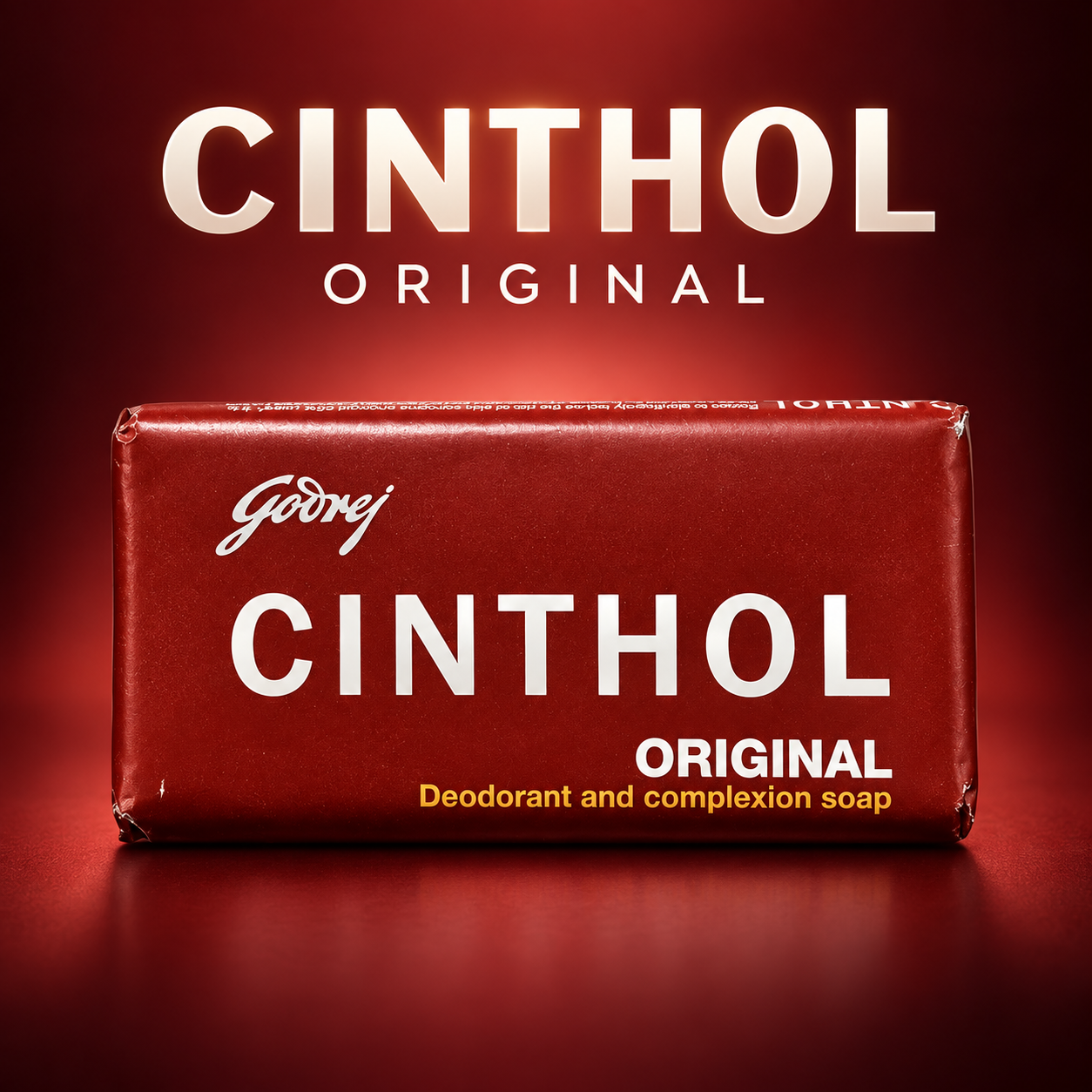Godrej Cinthol Original Bathing Soap | Deodorant & Complexion Care for Everyday Freshness 100g
