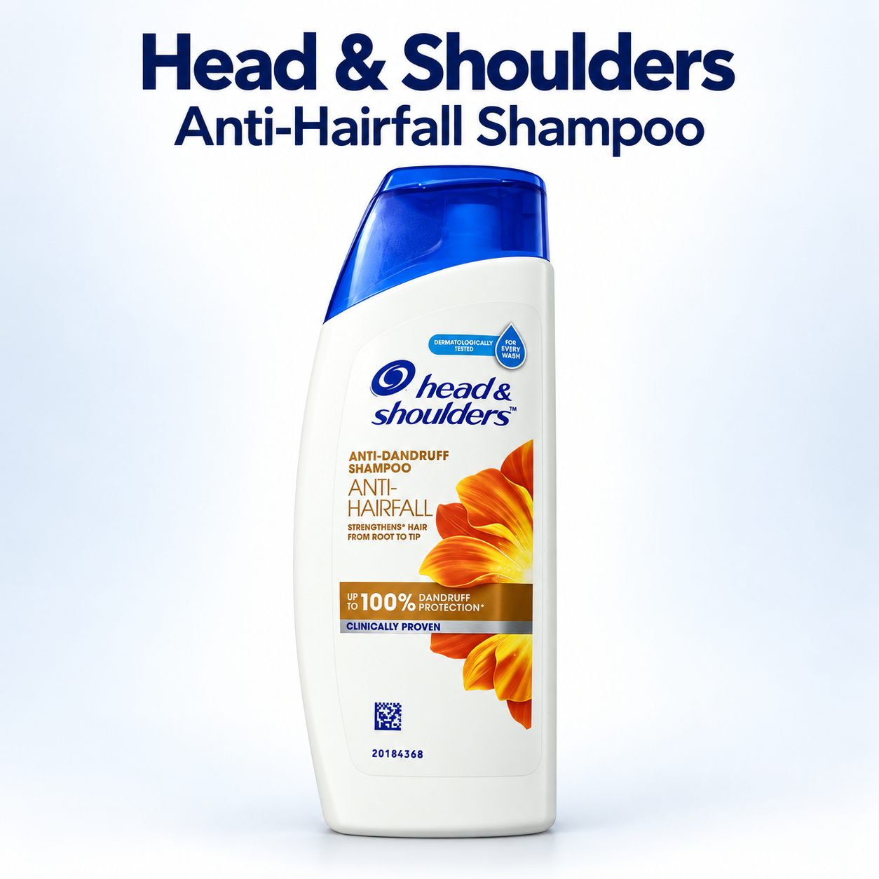 Head & Shoulders Anti-Hairfall Anti-Dandruff Shampoo | Strengthens Hair from Root to Tip 72ml