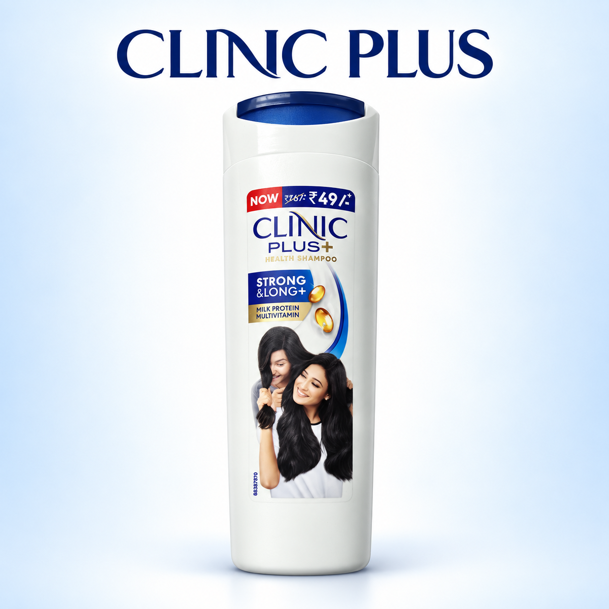 Clinic Plus Strong & Long Health Shampoo | With Milk Protein & Multivitamins 80ml