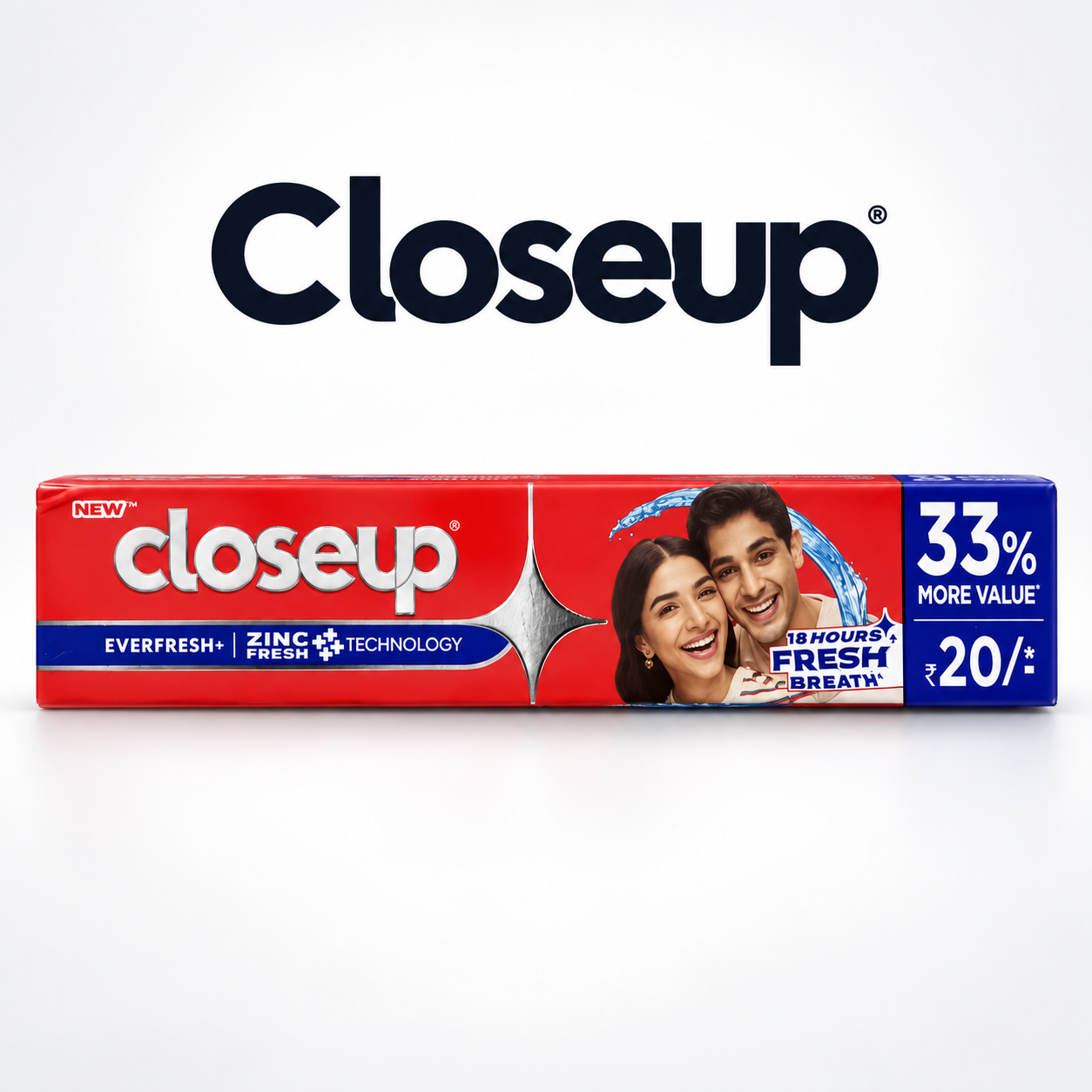 Closeup Everfresh+ Toothpaste | Zinc Fresh Technology for Fresh Breath 44g