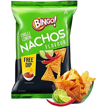 Bingo Nachos Chilli Lemon 44G