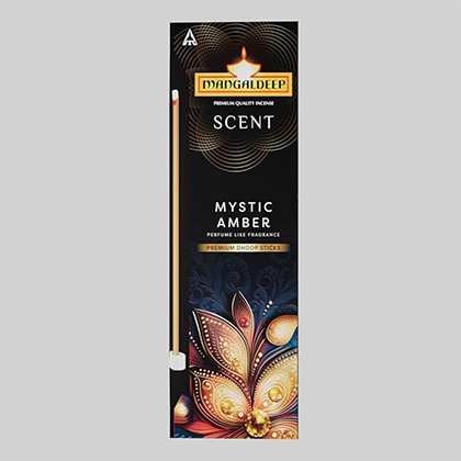 Mangaldeep Scent Mystic Amber Agarbathi Sticks 24N