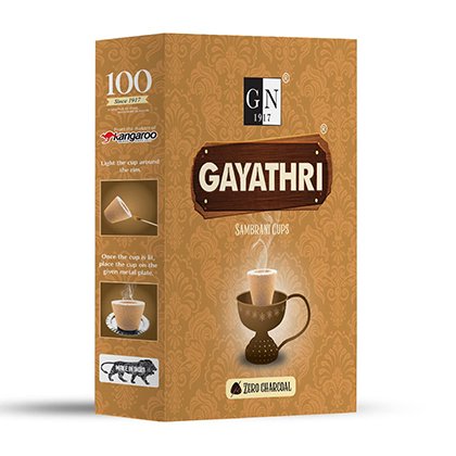 Gn Gayathri Sambrani Cups 12N