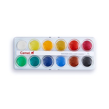 Camel Water Colour Cakes