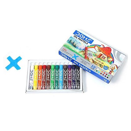 Doms Oil Pastels 12 Shades