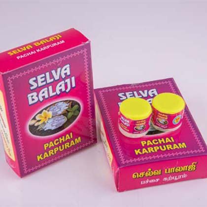Selvabalaji Pachai Karpuram 10G