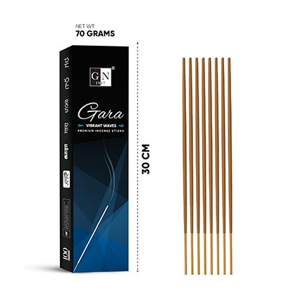 Gn Gara Vibrant Waves Agarbathi Sticks 70Gm