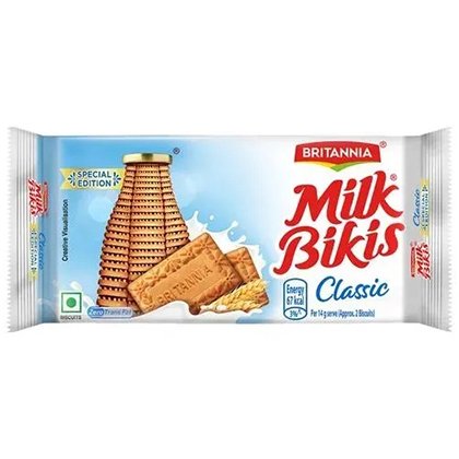 Britannia Milk Bikis Classic Biscuits 65G