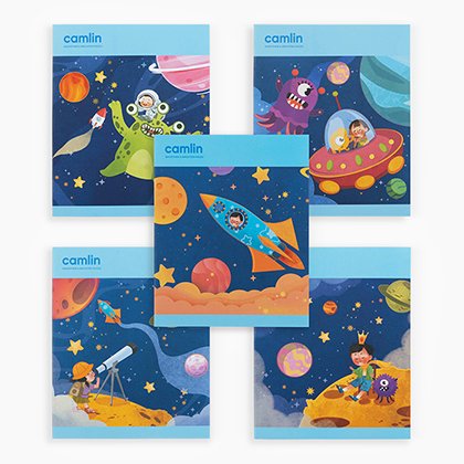 Camlin Short Four Line Note 72P