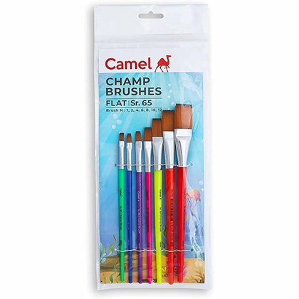 Camel 2 Sr.65 Champ Flat Brush 0025