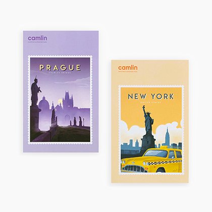 Camlin Long Size Ruled Note 50P