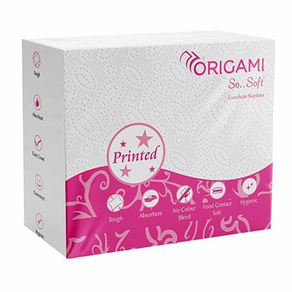 Origami Kitchen So..Soft Luncheon Napkins 50Sheets