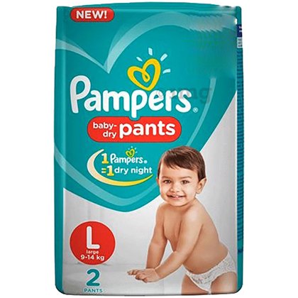 Pampers All Night L-2 Pants
