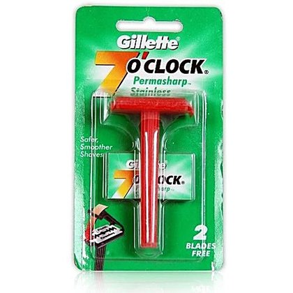 Gillette 7`o Clock Permasharp Stainless Razor