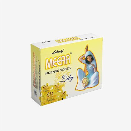 Liberty Meera Lily Incense Cones 10N
