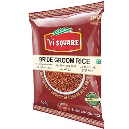 Vi Square Bride Groom Rice 500G