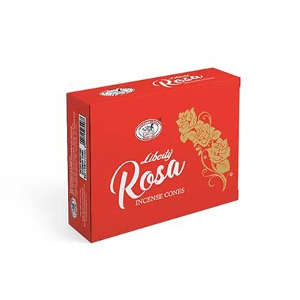 Liberty Rosa Incense Cones 10N