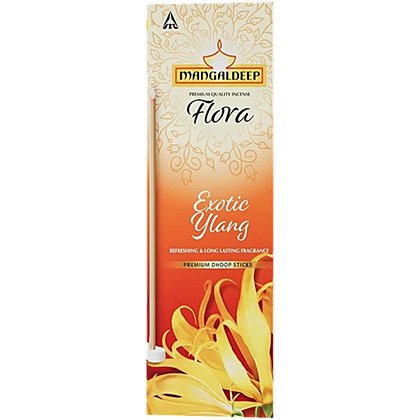 Mangaldeep Flora Exotic Ylang Agarbathi Sticks 24N