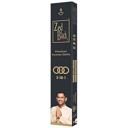 Zed Black Premium Incense 3In1 Sticks 100G