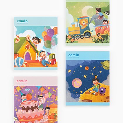 Camlin Short Unruled Note 152P