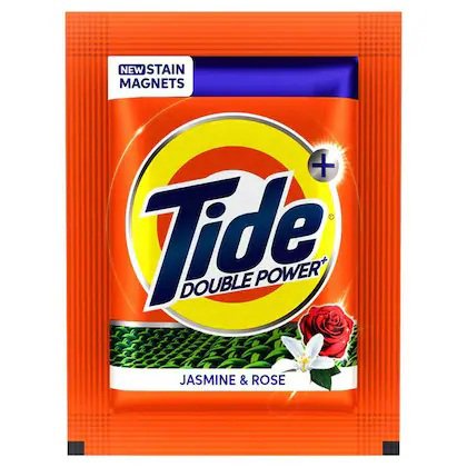 Tide Double Power Detergent Powder Jasmine & Rose 75G